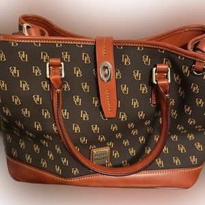 Dooney & Bourke Satchel style Monogram Purse